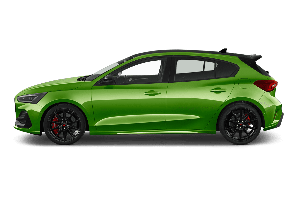 Seitenansicht eines Ford Focus ST