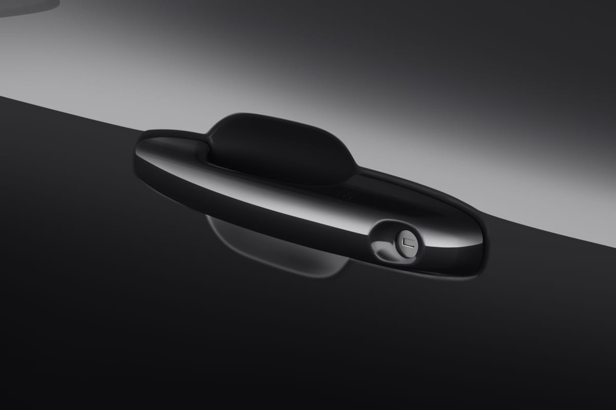 Türgriff eines Ford Kuga Hybrid 