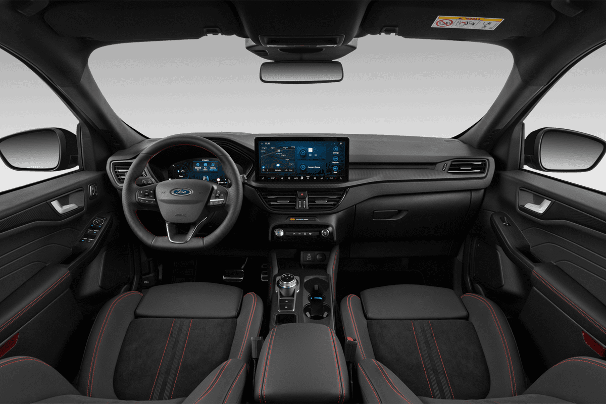 Armaturenbrett eines Ford Kuga Hybrid 