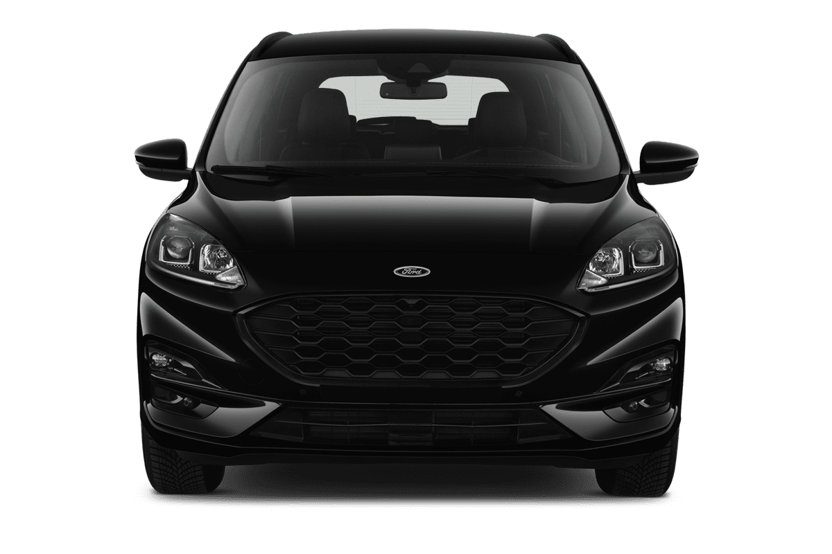 Frontansicht eines Ford Kuga Plug-in-Hybrid , freigestellt