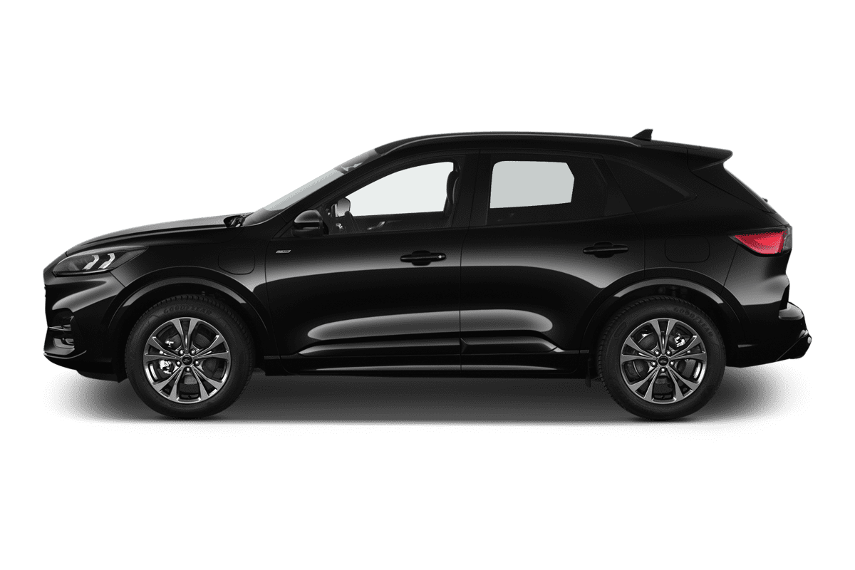 Seitenansicht eines Ford Kuga Plug-in-Hybrid 