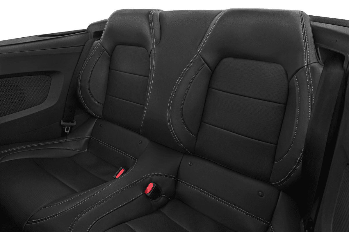 Rücksitzbank eines Ford Mustang Convertible