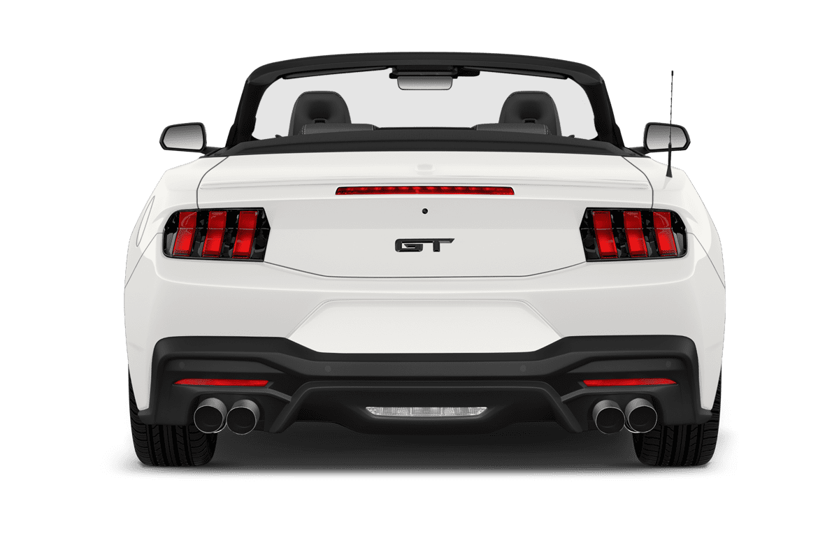 Heckansicht eines Ford Mustang Convertible