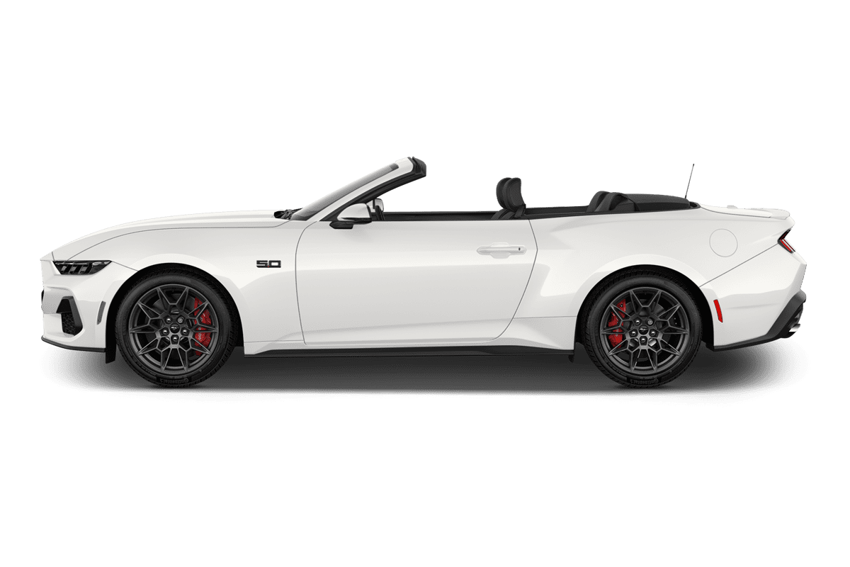 Seitenansicht eines Ford Mustang Convertible