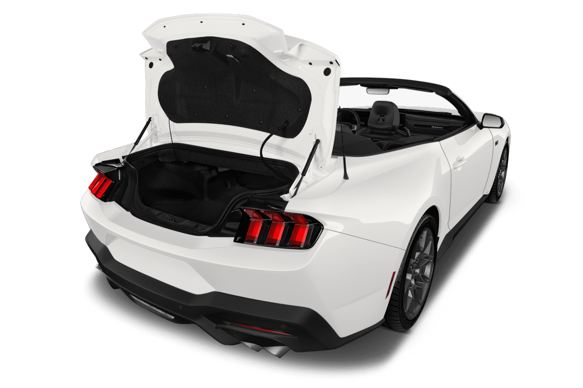 Kofferraum eines Ford Mustang Convertible