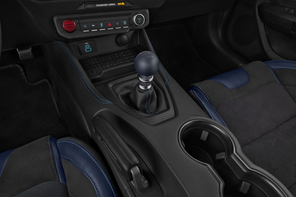 Schaltknüppel eines Ford Mustang Fastback