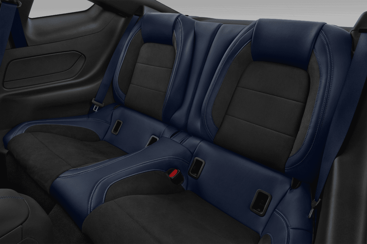 Rücksitzbank eines Ford Mustang Fastback