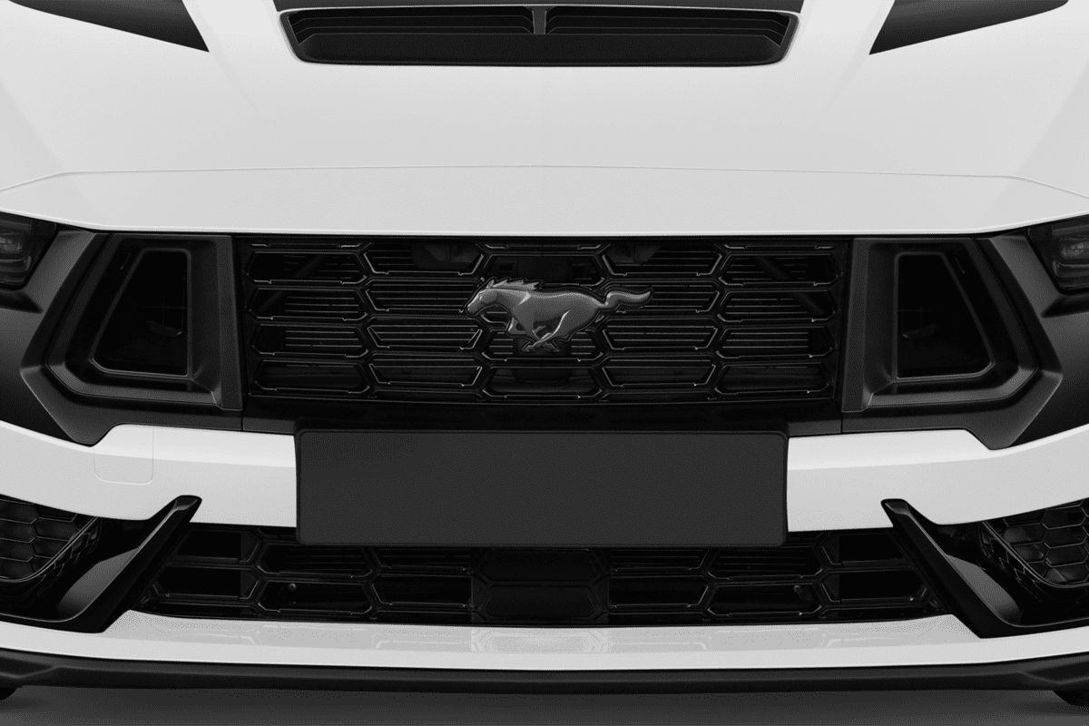 Kühlergrill eines Ford Mustang Fastback (neues Modell)