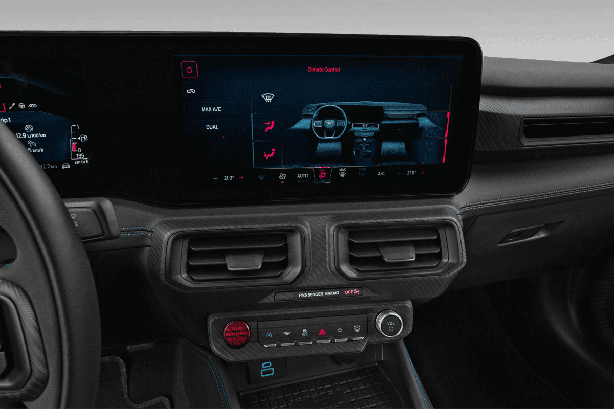 Klimasteuerung eines Ford Mustang Fastback (neues Modell)