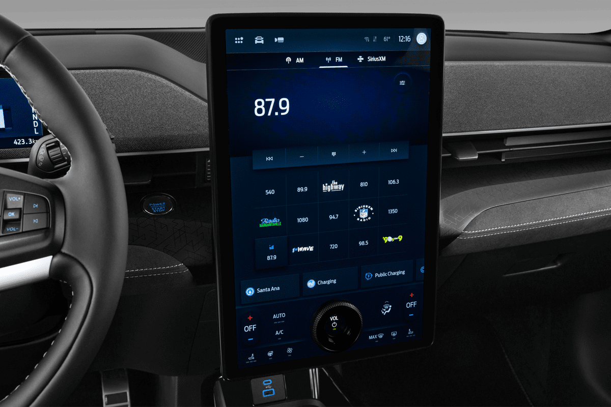 Audiosystem eines Ford Mach E (neues Modell)