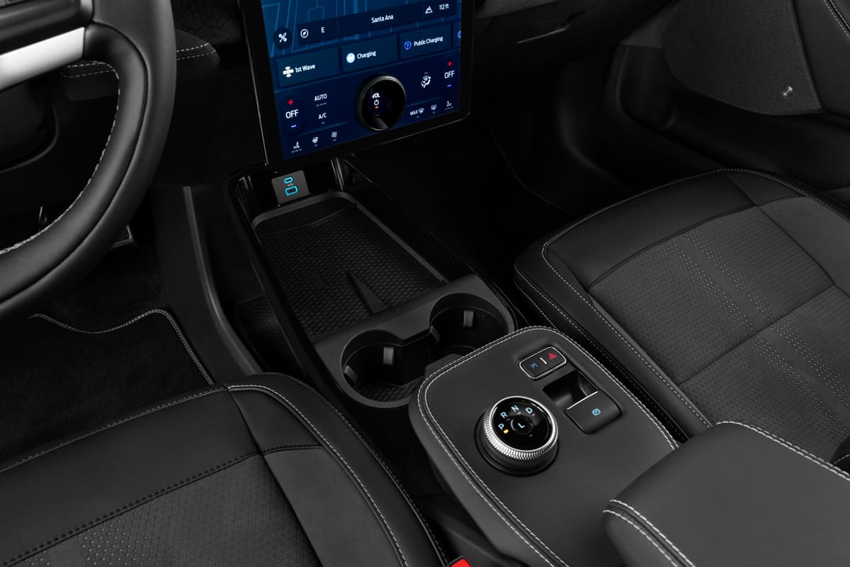 Schaltknüppel eines Ford Mach E (neues Modell)