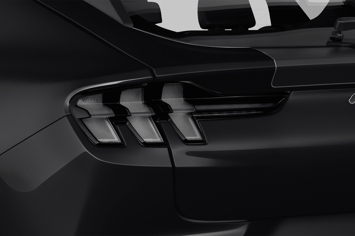 Heckleuchten eines Ford Mach E (neues Modell)