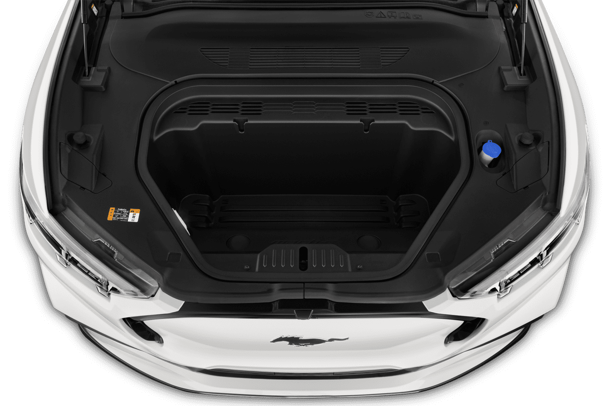 Motorraum eines Ford Mach E