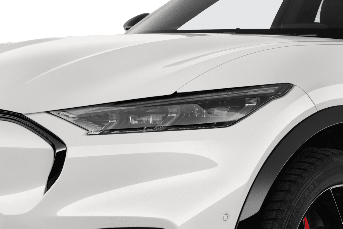 Frontscheinwerfer eines Ford Mach E