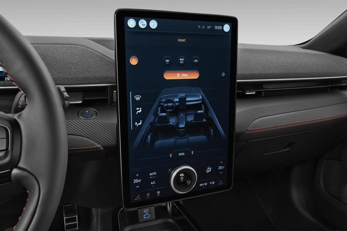 Klimasteuerung eines Ford Mach E