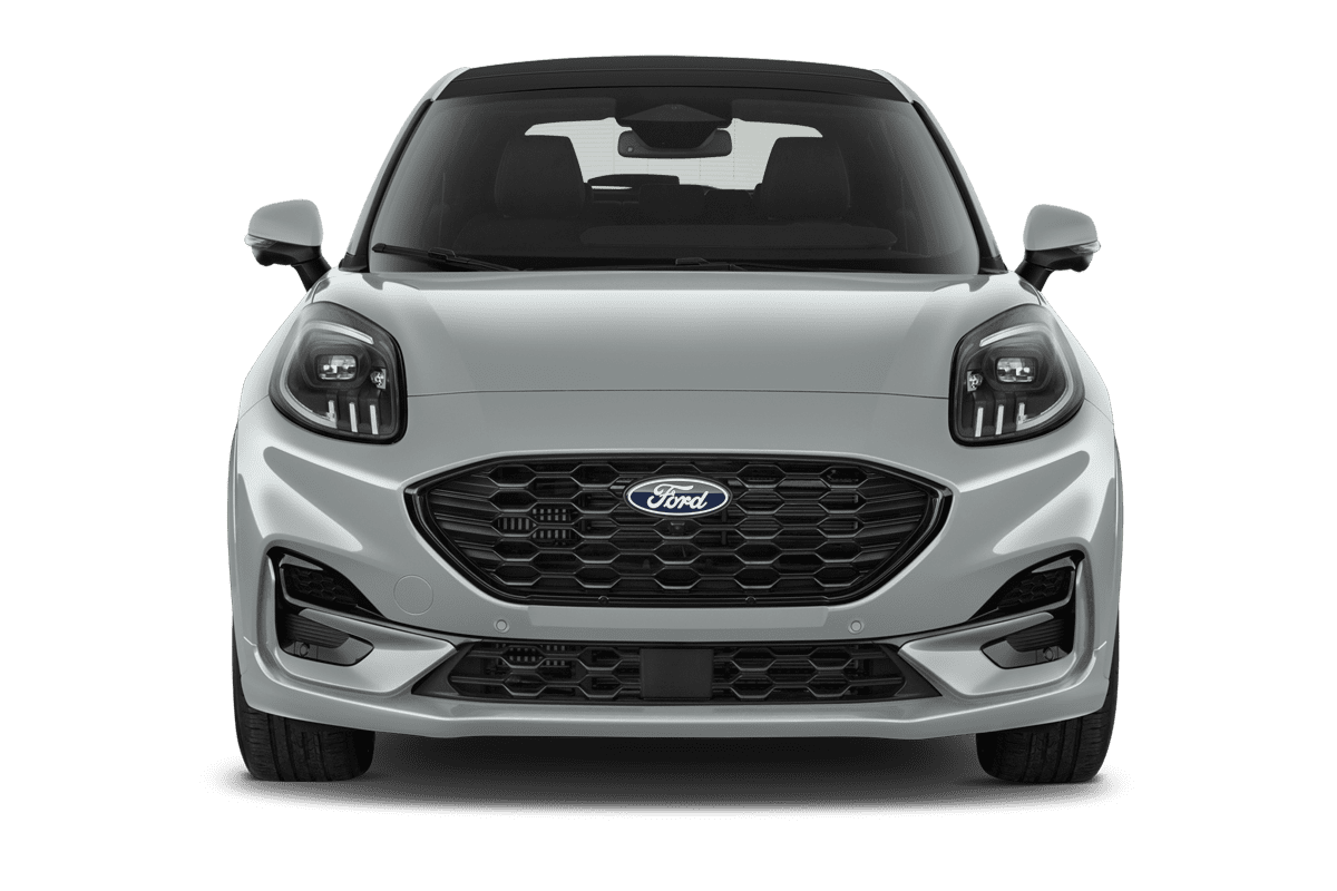 Frontansicht eines Ford Puma, freigestellt