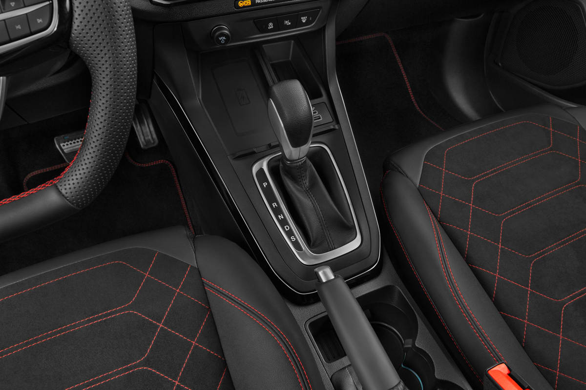 Schaltknüppel eines Ford Puma