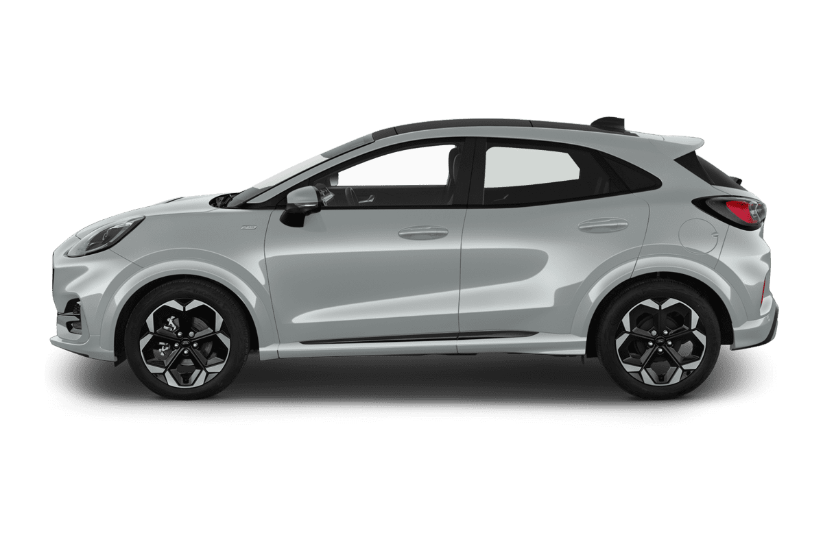 Seitenansicht eines Ford Puma