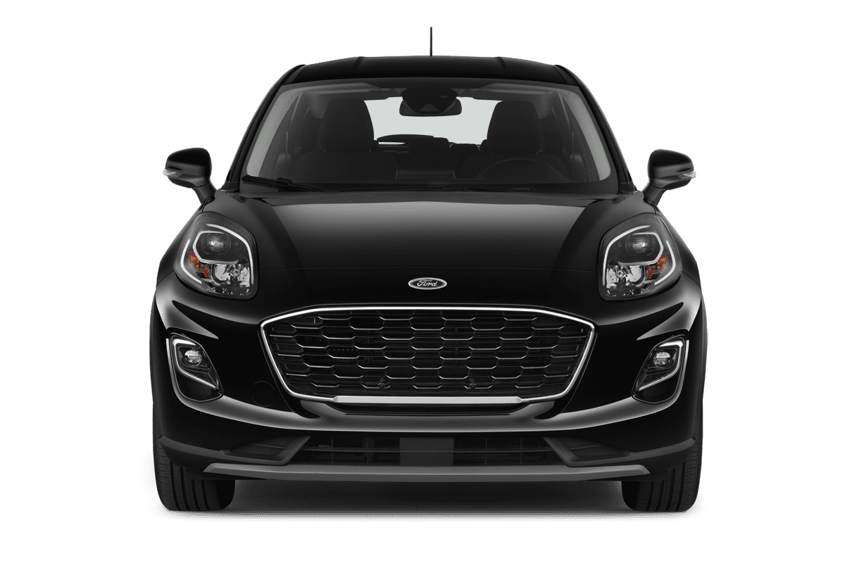 Frontansicht eines Ford Puma, freigestellt