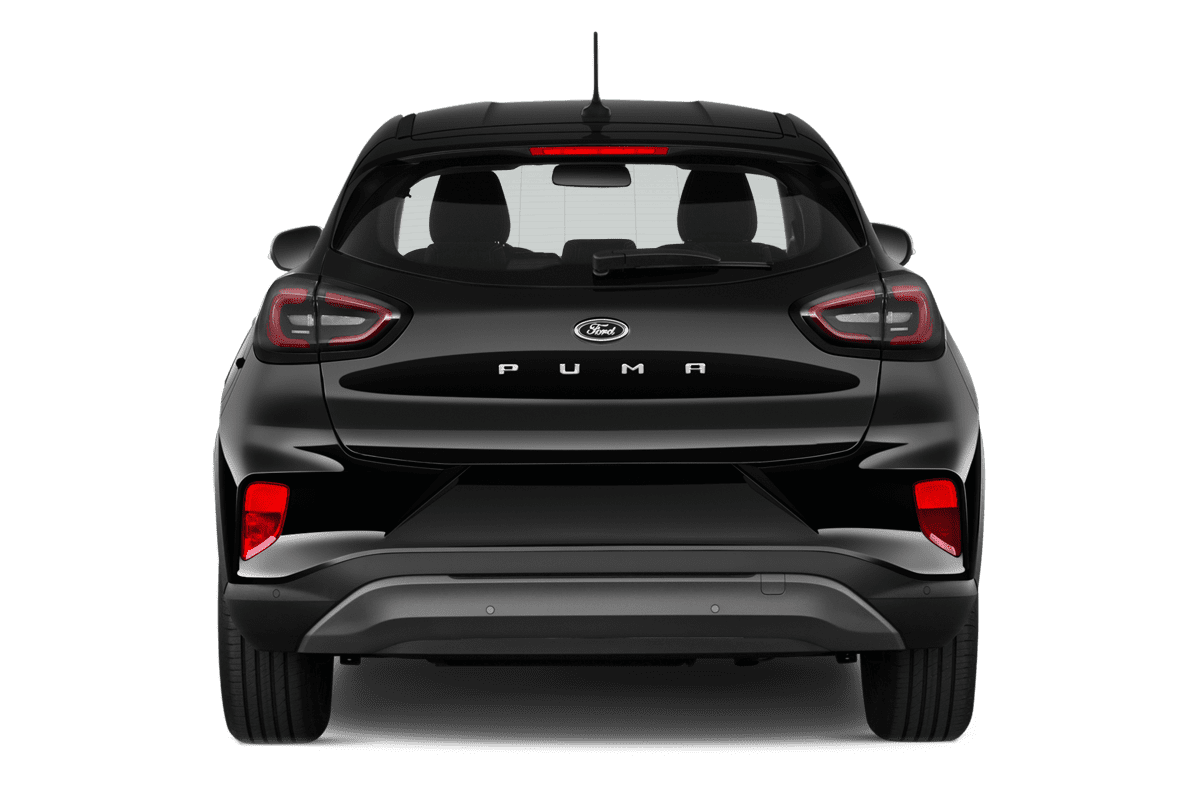 Heckansicht eines Ford Puma