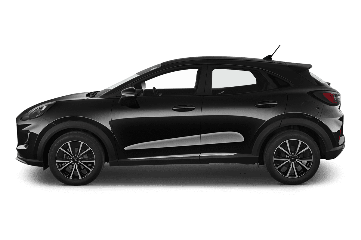 Seitenansicht eines Ford Puma