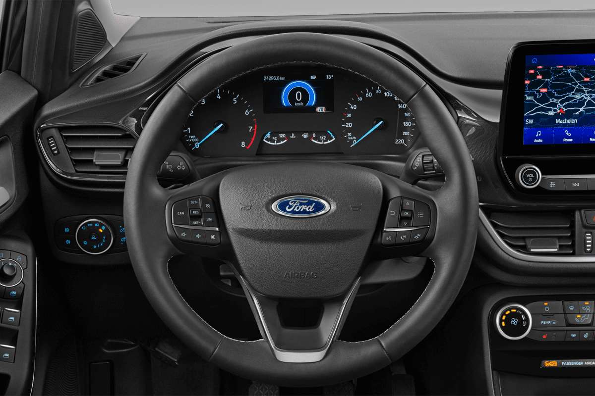 Lenkrad eines Ford Puma