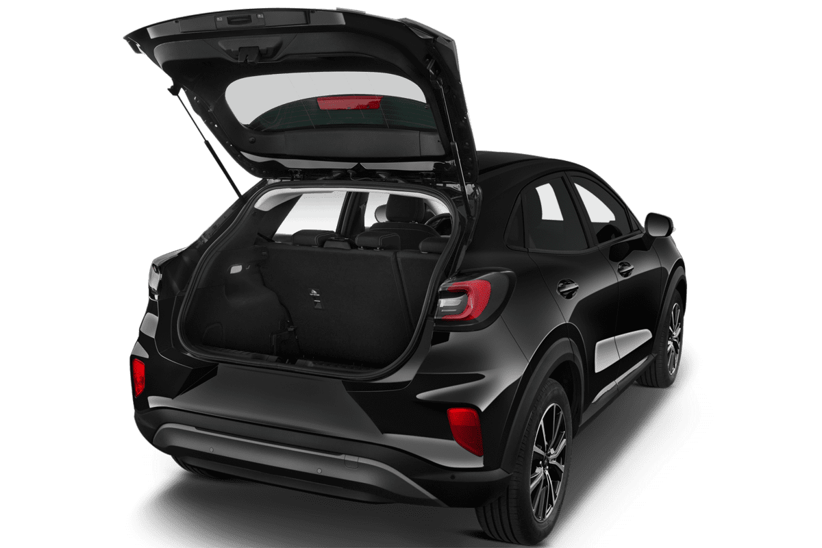 Kofferraum eines Ford Puma