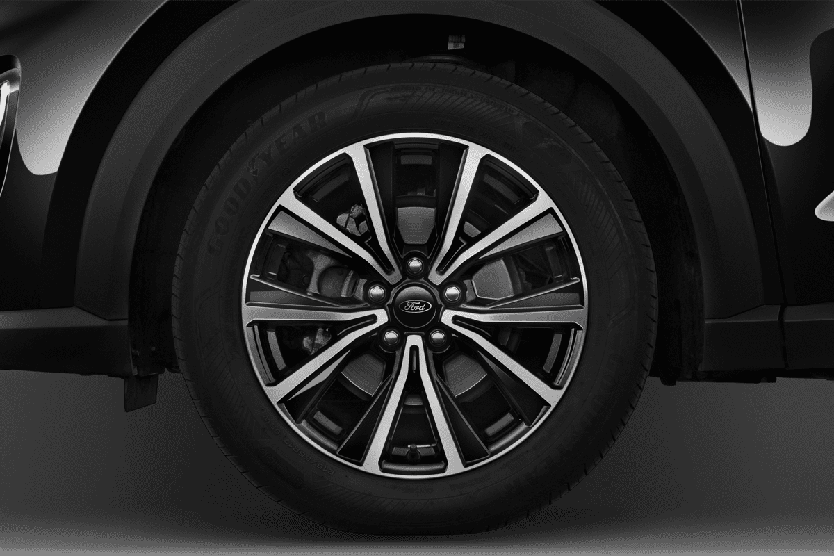 Radkappe oder Felge eines Ford Puma