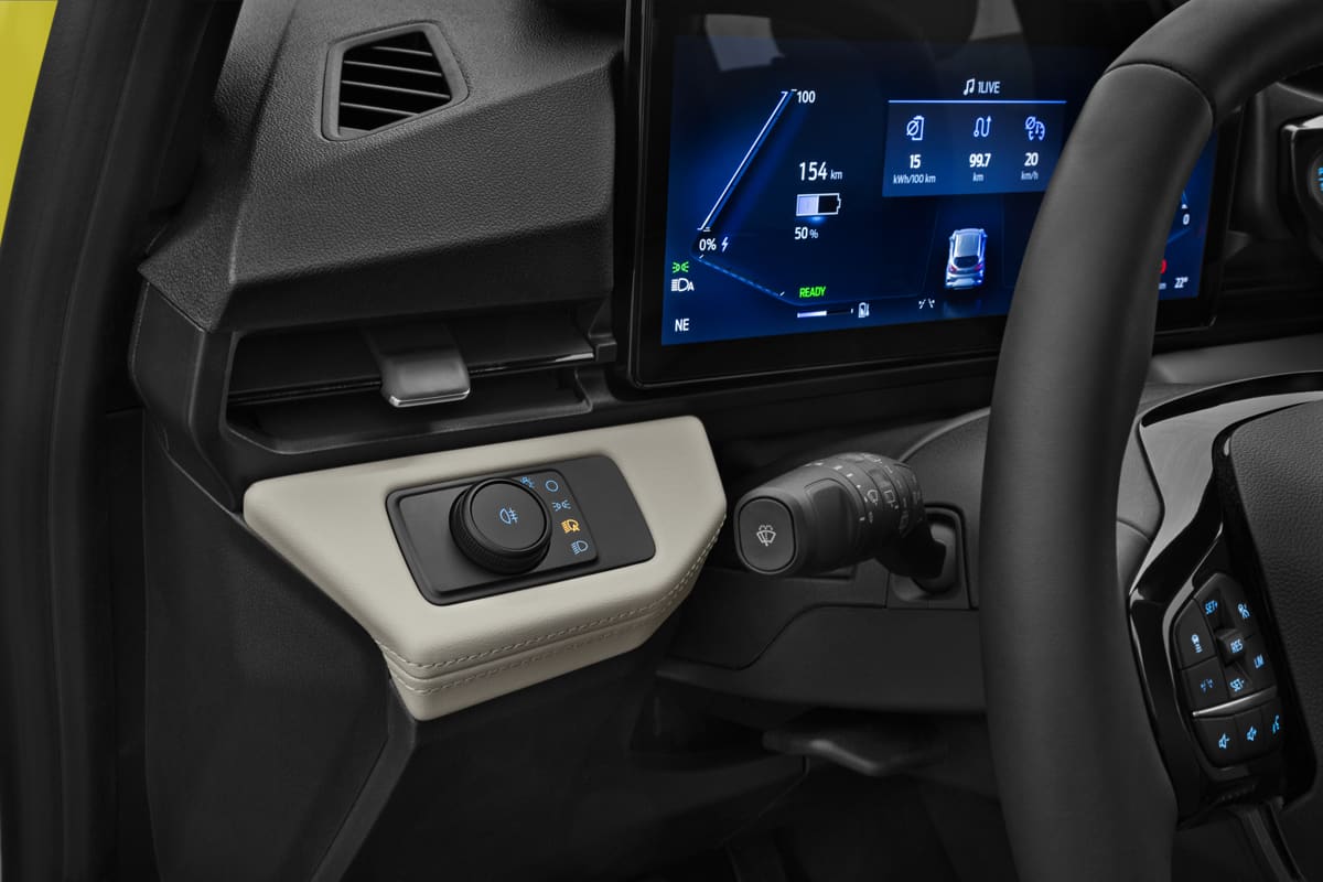 Lüftung eines Ford Puma Gen-E