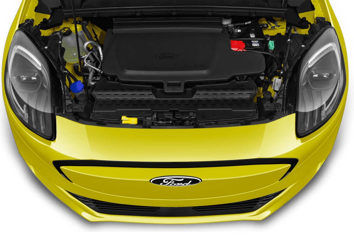 Motorraum eines Ford Puma Gen-E