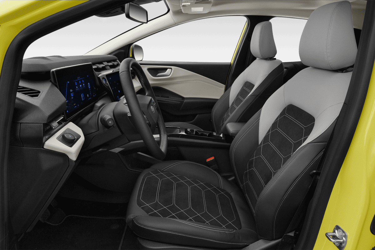 Vordersitze eines Ford Puma Gen-E