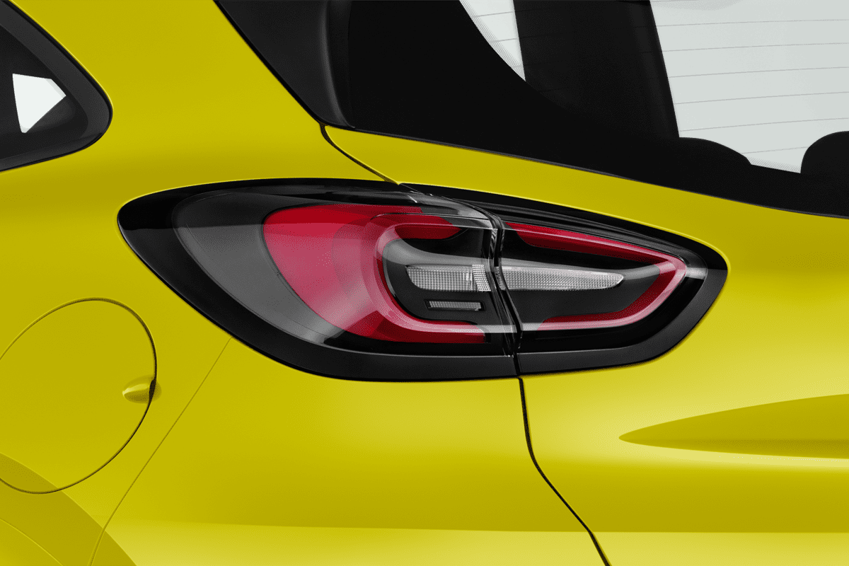 Heckleuchten eines Ford Puma Gen-E