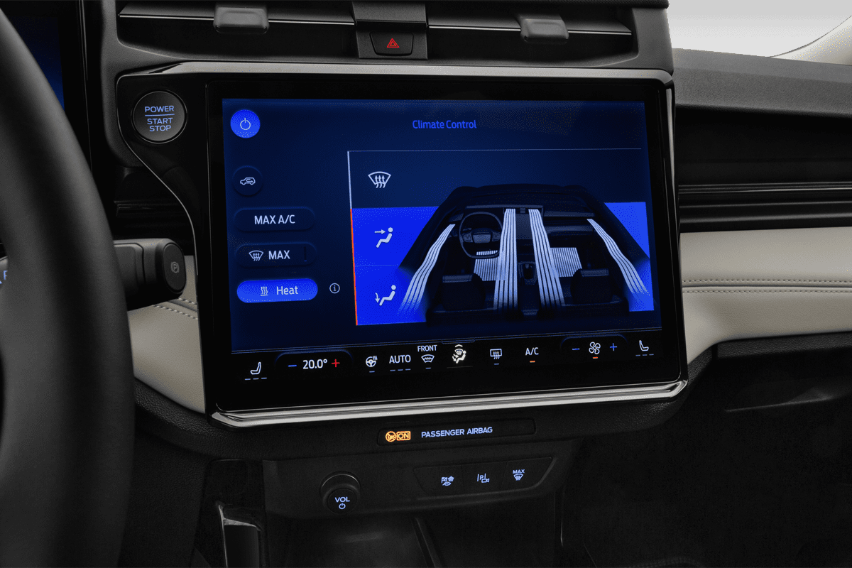 Klimasteuerung eines Ford Puma Gen-E