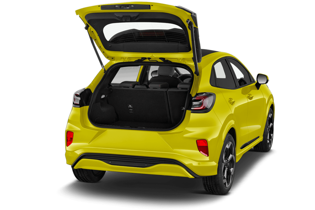 Kofferraum eines Ford Puma Gen-E