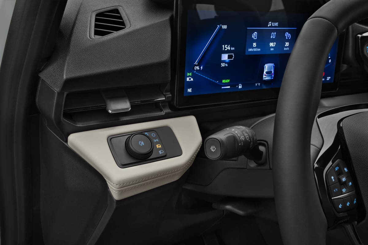 Lüftung eines Ford Puma Gen-E