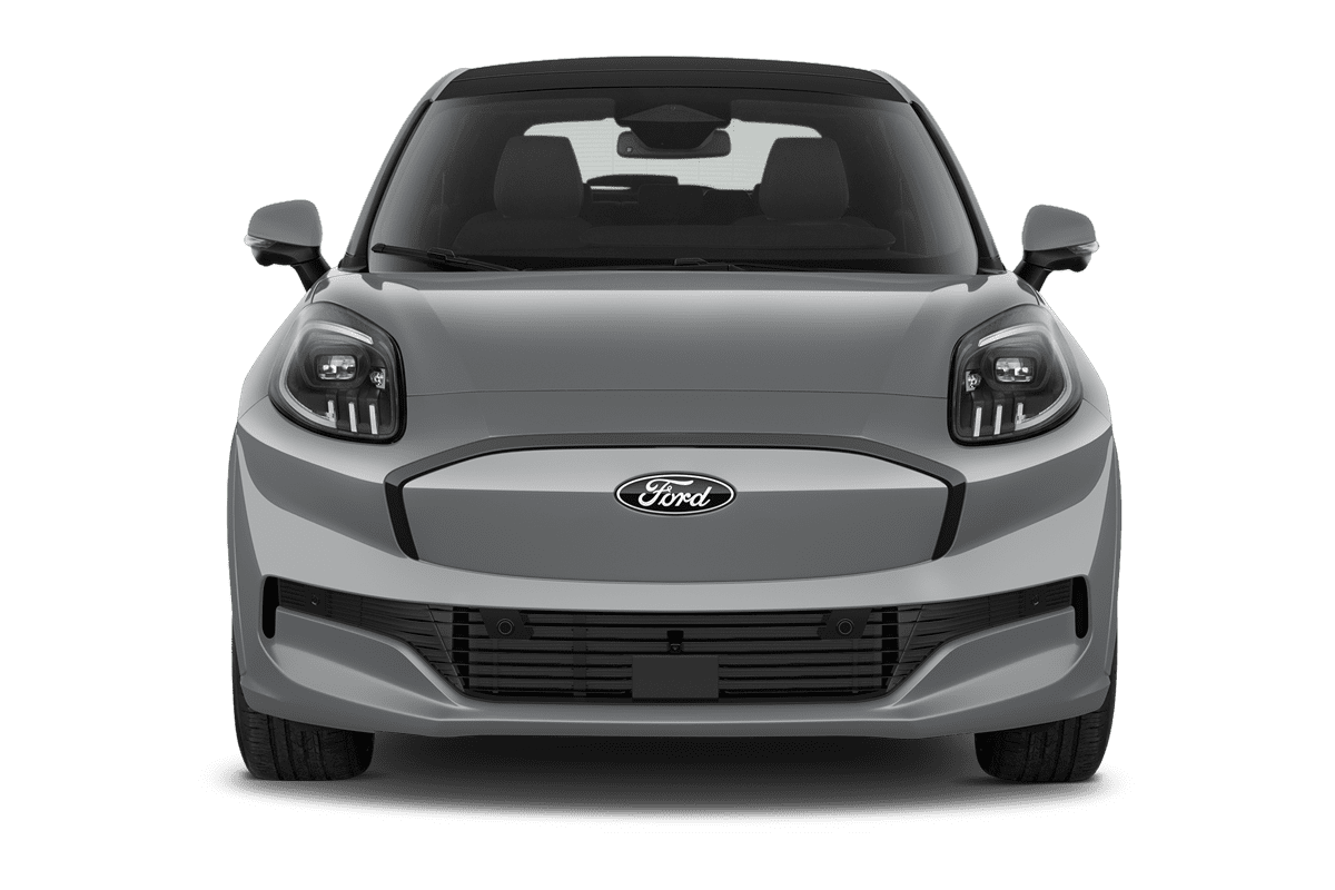 Frontansicht eines Ford Puma Gen-E, freigestellt