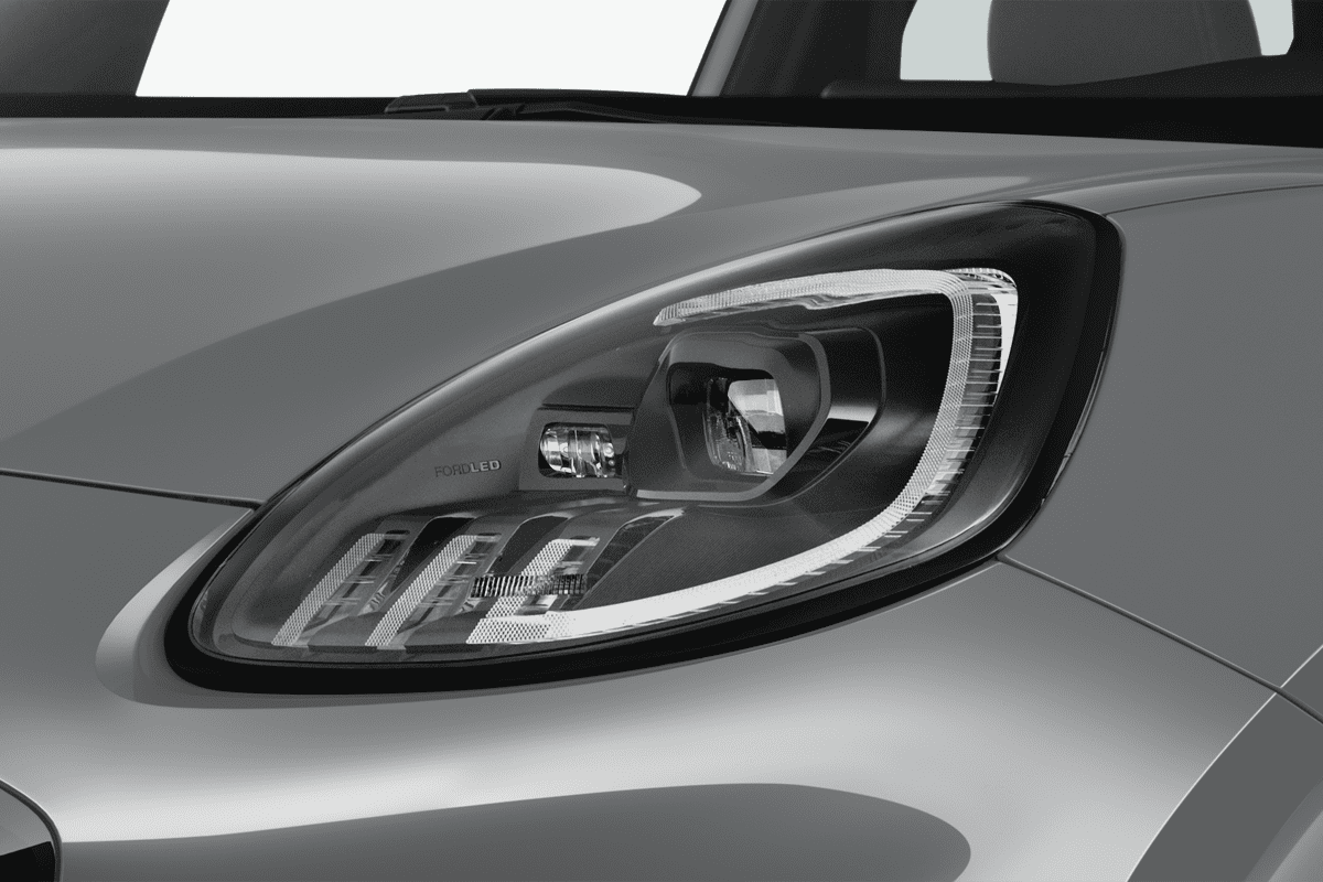 Frontscheinwerfer eines Ford Puma Gen-E