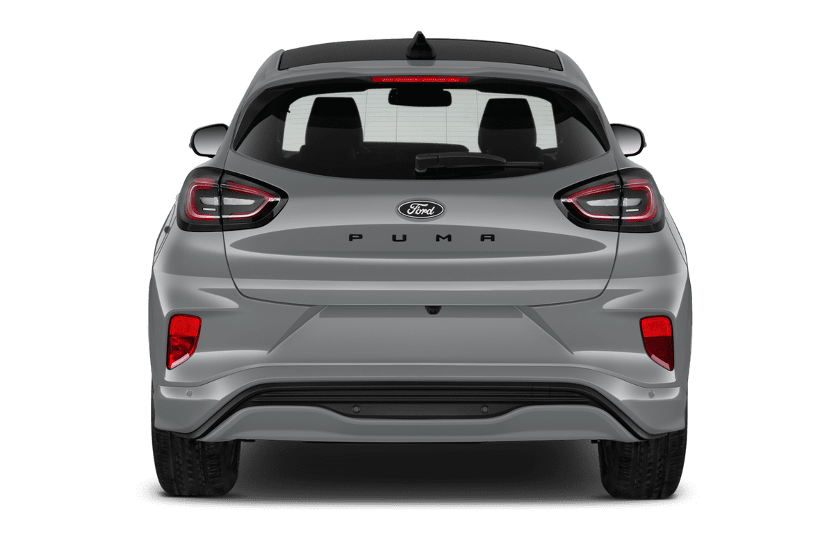 Heckansicht eines Ford Puma Gen-E