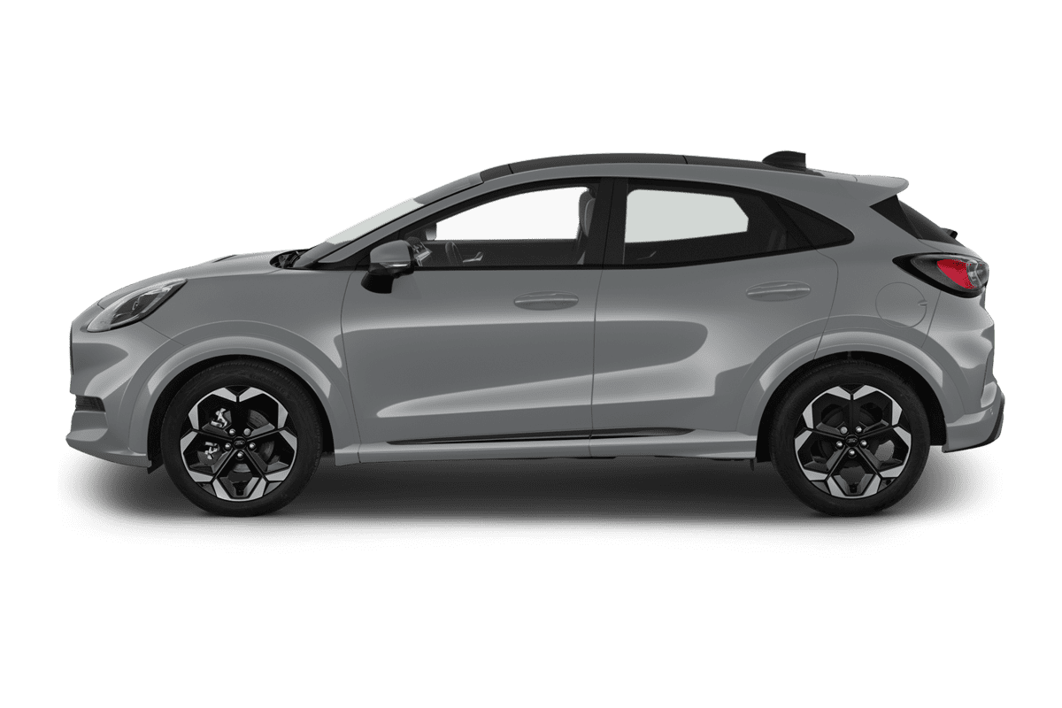 Seitenansicht eines Ford Puma Gen-E