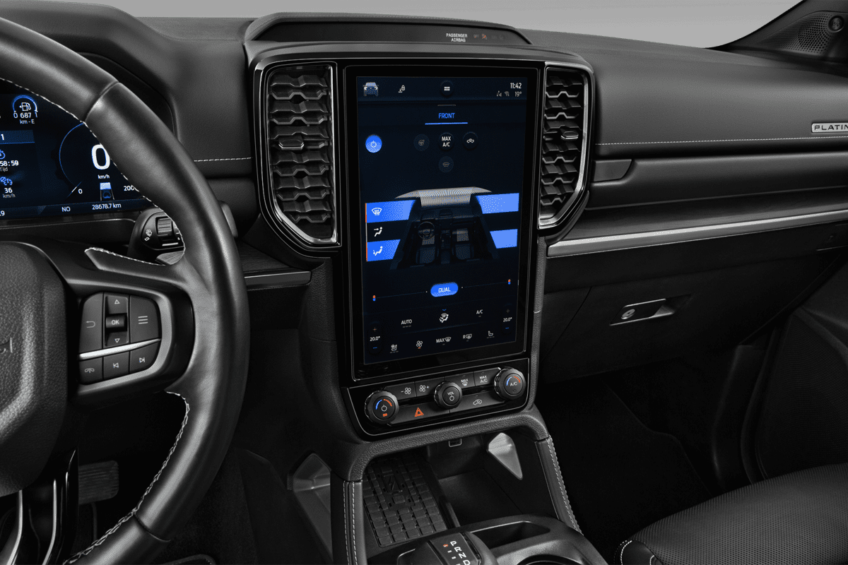 Klimasteuerung eines Ford Ranger Plug-in-Hybrid 