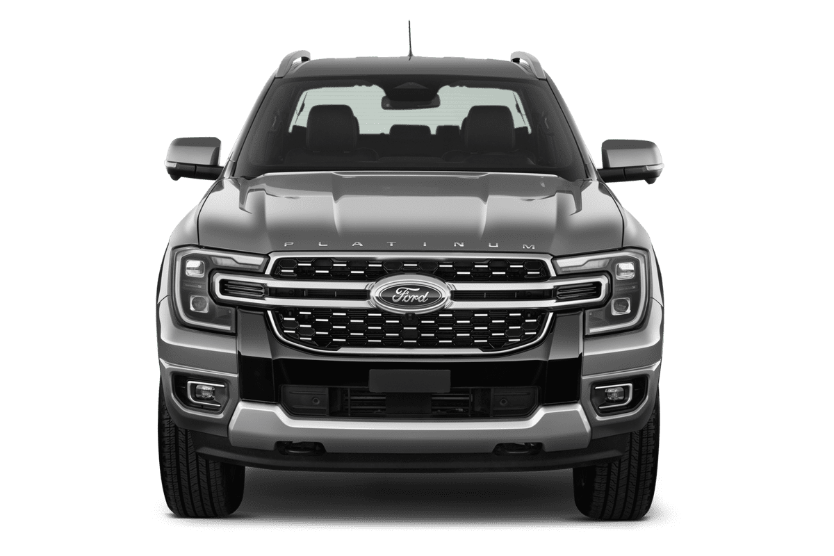 Frontansicht eines Ford Ranger, freigestellt