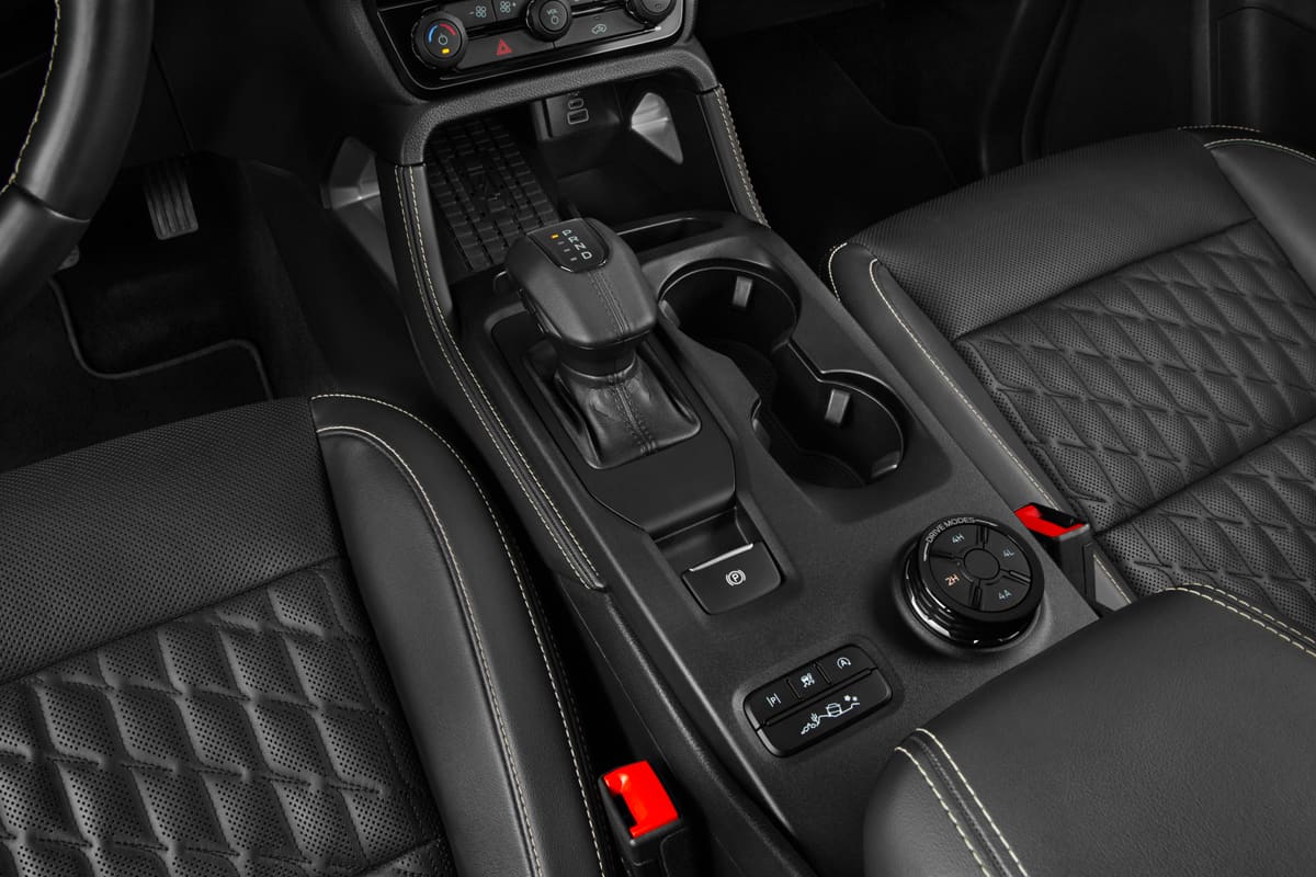 Schaltknüppel eines Ford Ranger