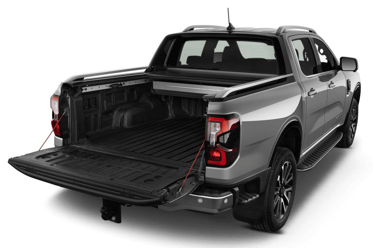 Kofferraum eines Ford Ranger