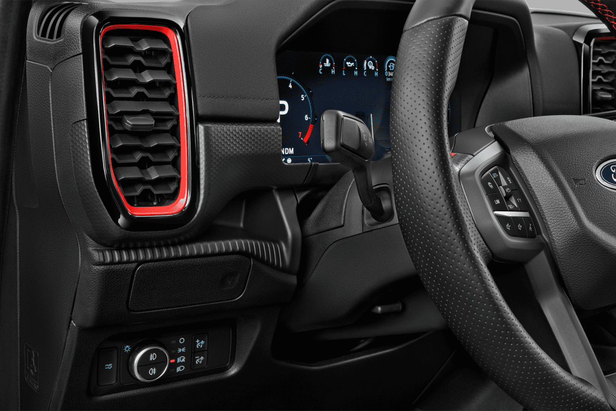 Lüftung eines Ford Ranger Raptor