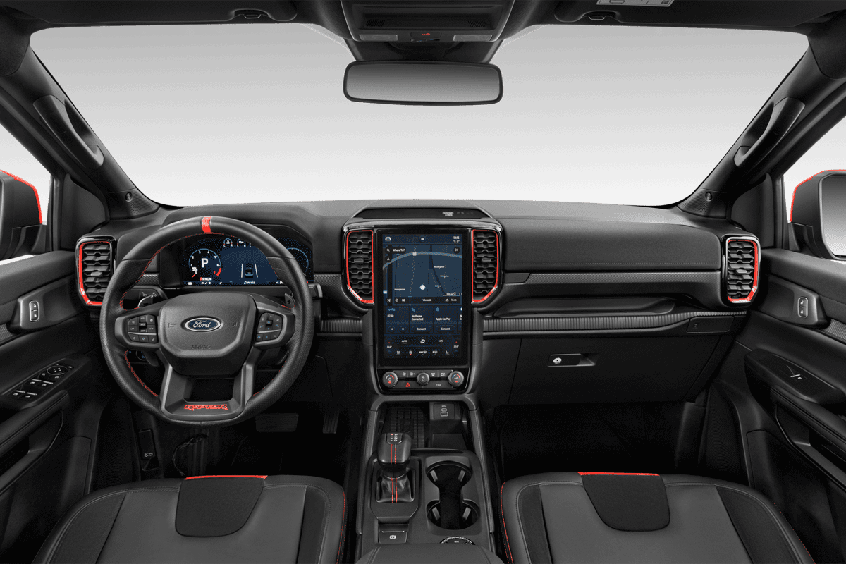 Armaturenbrett eines Ford Ranger Raptor