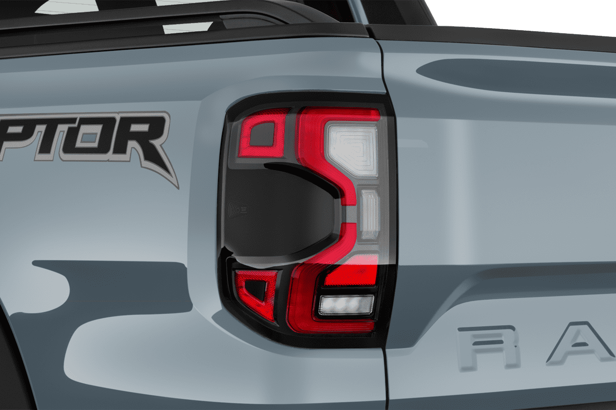 Heckleuchten eines Ford Ranger Raptor