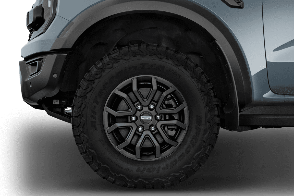 Radkappe oder Felge eines Ford Ranger Raptor