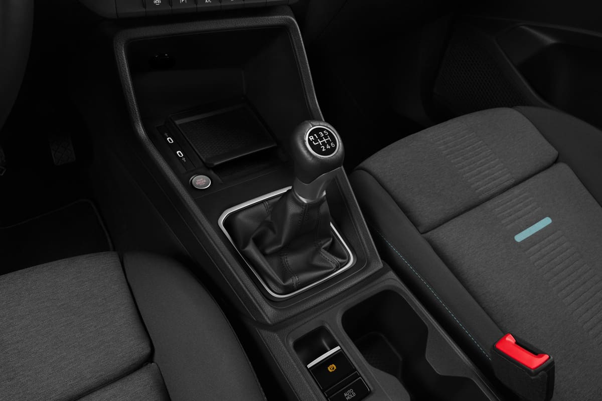 Schaltknüppel eines Ford Tourneo Connect Plug-in-Hybrid