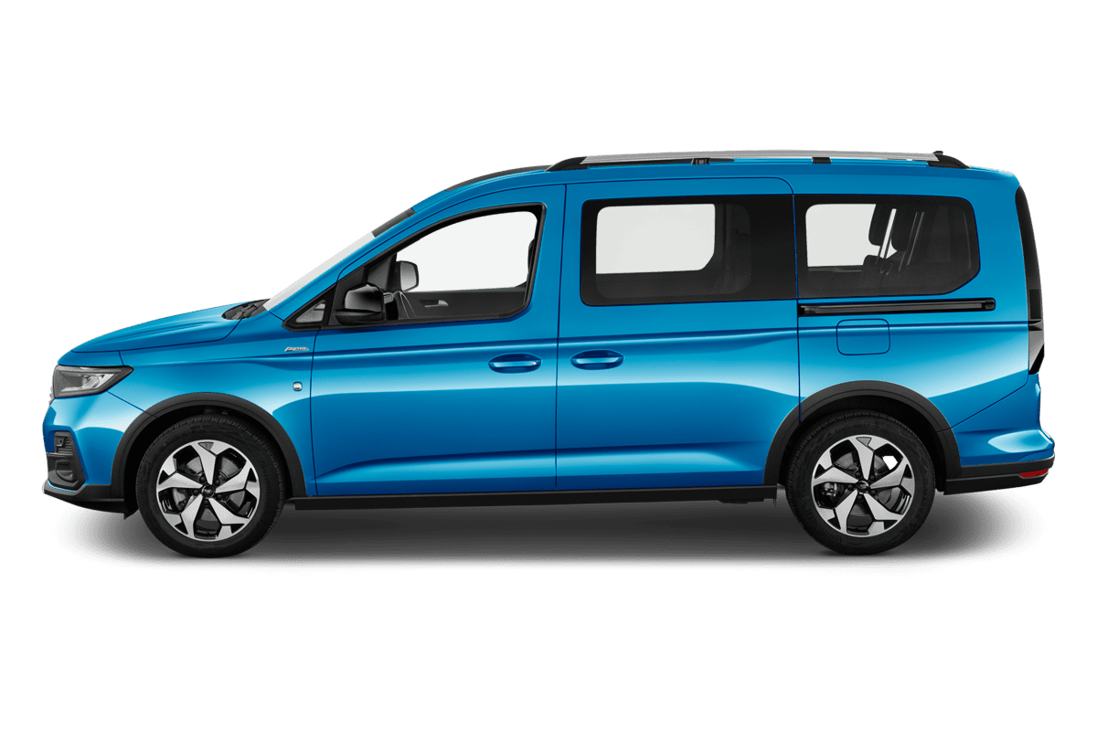 Seitenansicht eines Ford Tourneo Connect Plug-in-Hybrid