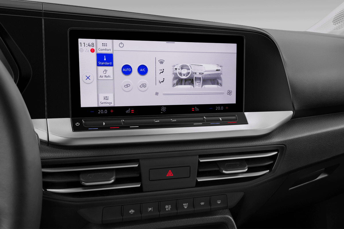 Klimasteuerung eines Ford Tourneo Connect Plug-in-Hybrid